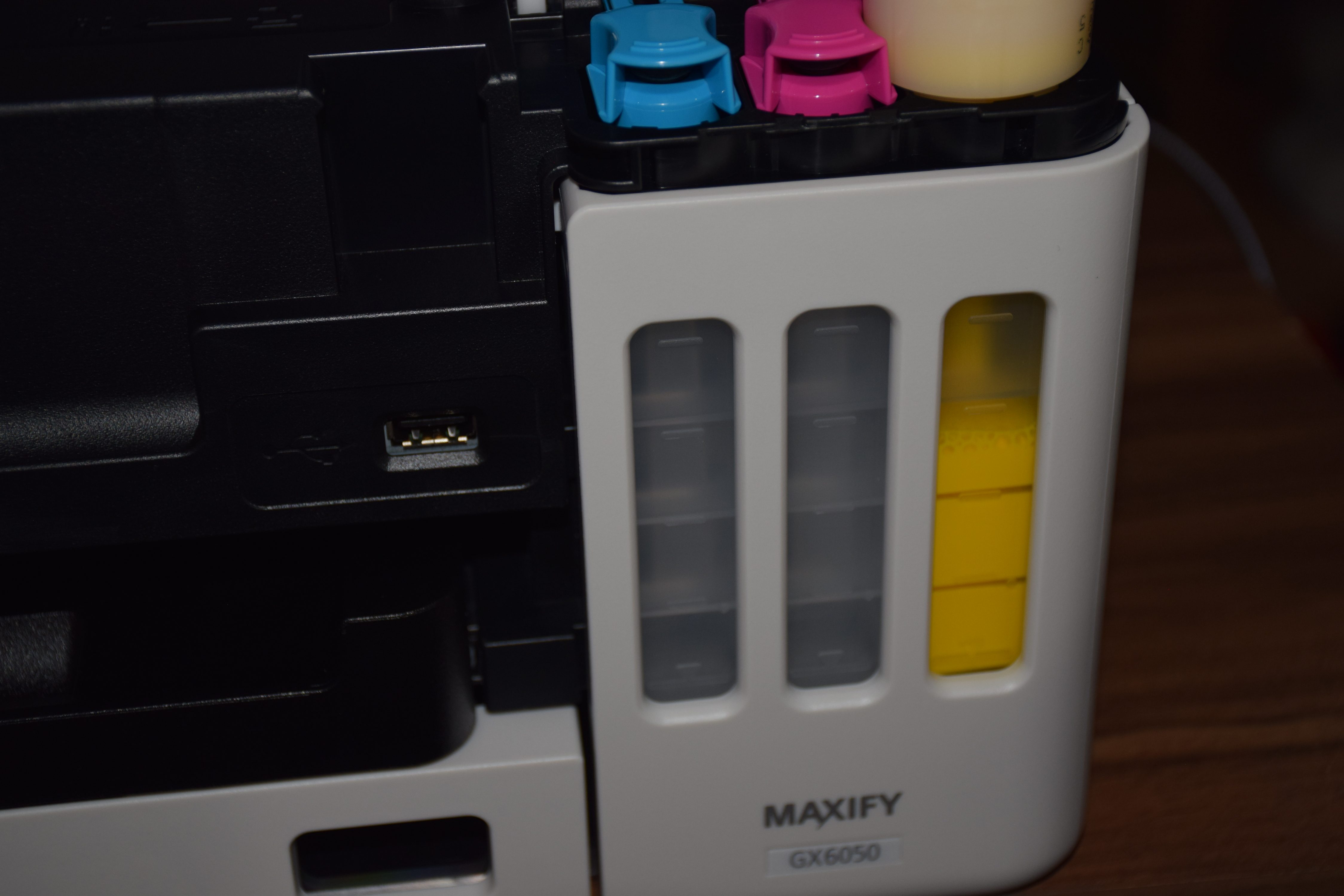 Canon MAXIFY GX6050 - Befuellen der Tanks