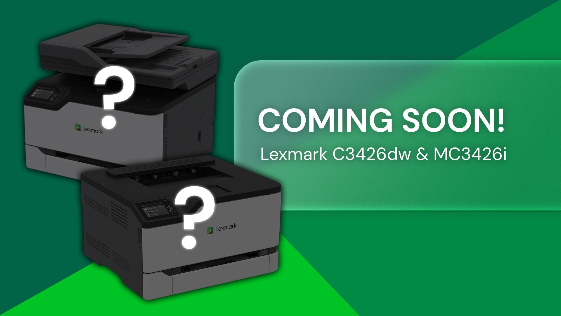 COMING SOON: Die Laser-Drucker C3426dw und MC3426i von Lexmark