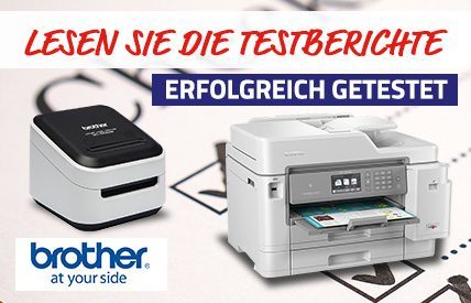 Brother Etikettendrucker VC-500W Test