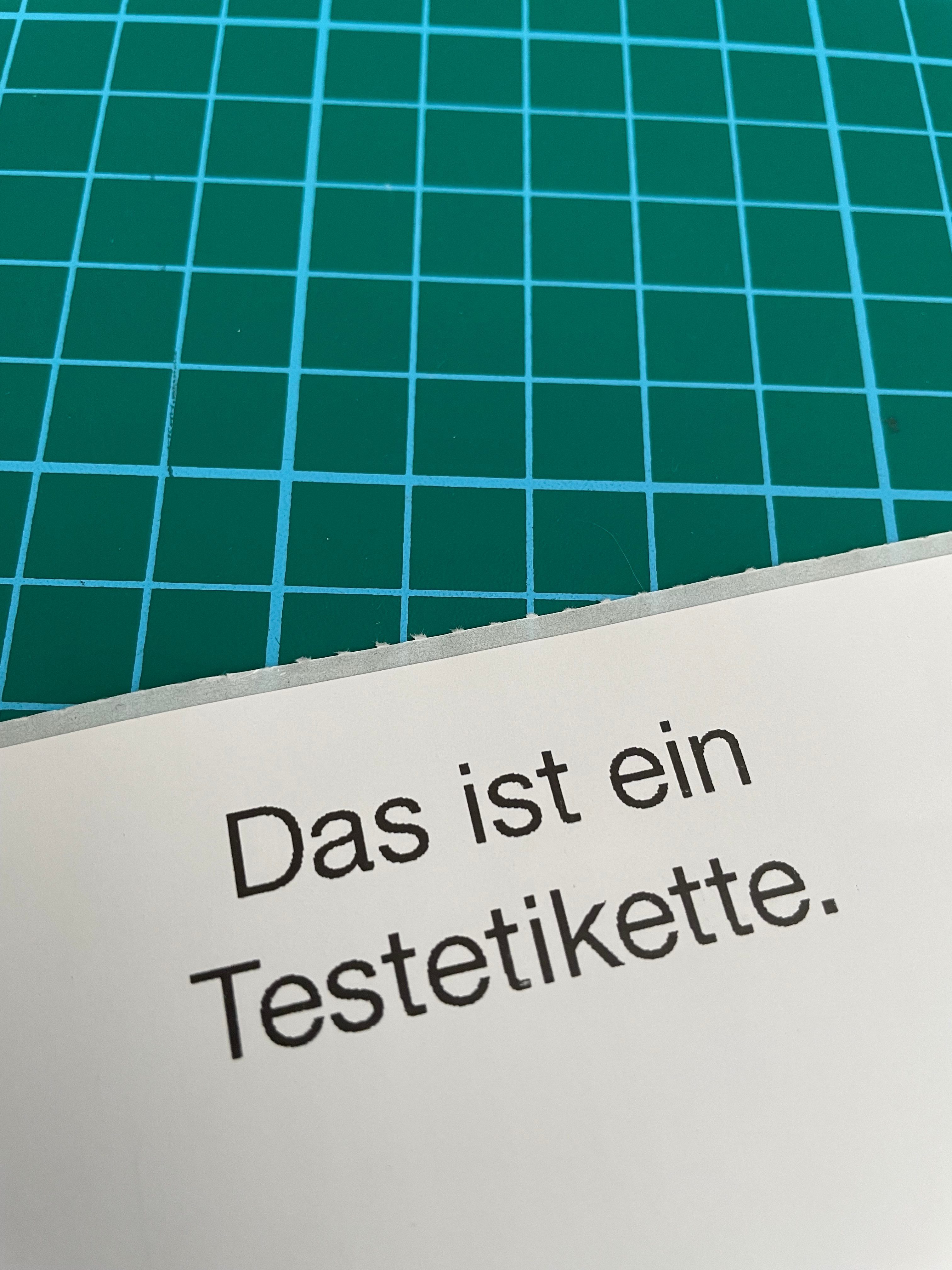 Brother TD-4410D Testdruck