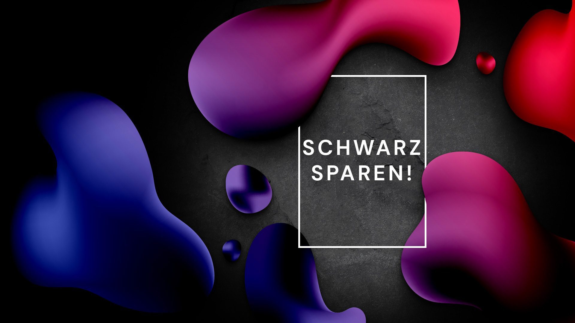 In der Black Week schwarzsparen ...