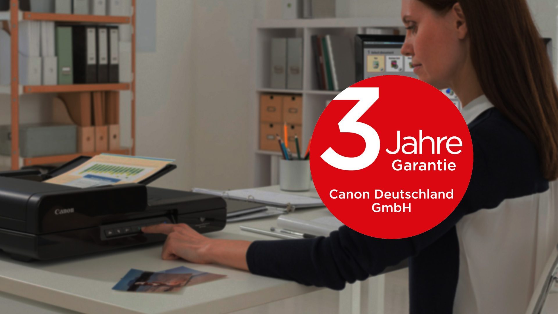 Canon Drucker & Scanner 3 Jahre Garantie