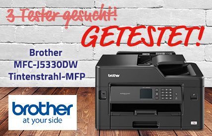 Brother  MFC J 5330DW Tintenstrahl-Multifunktionsgerät Test