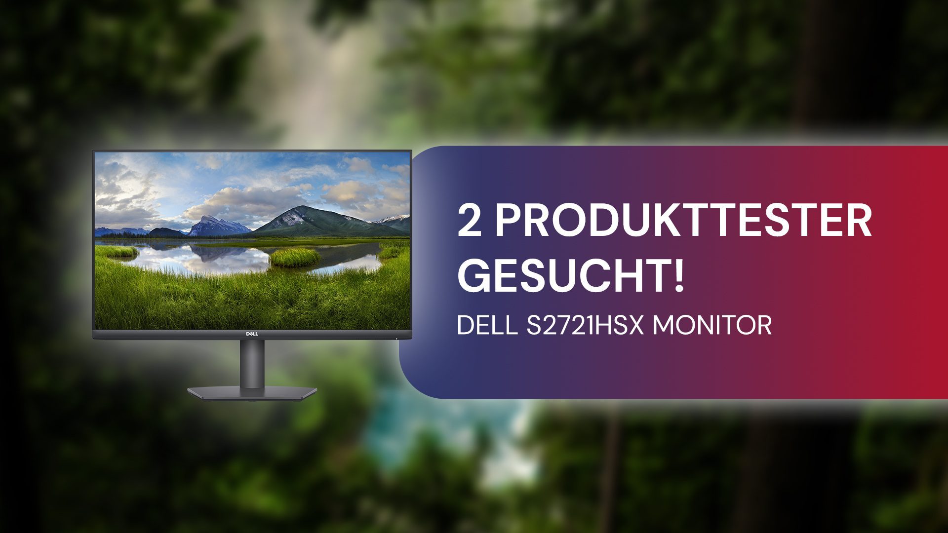 Aufgepasst! Wir suchen zwei Produkttester für zwei 27" Dell Monitore