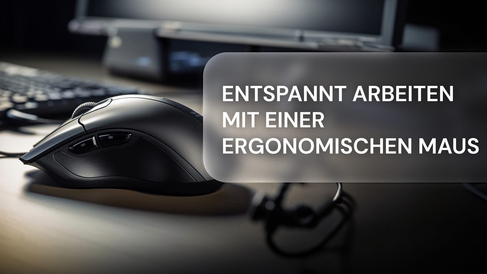 Schluss mit Handschmerzen am PC: Mit einer ergonomischen Maus entspannt arbeiten
