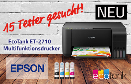 Testen Sie GRATIS den brandneuen ET-2710